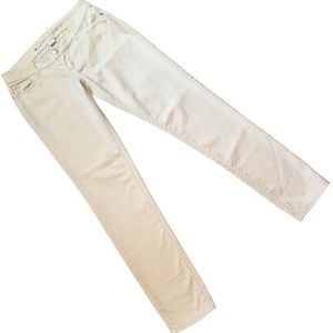 Celebrity Pink Denim Jeans, Classic Jeans, Solid Cream color Jeans, Classic Fit